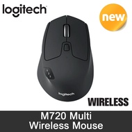 Logitech M720 Multi Pairing Wireless Mouse Bluetooth Unifying USB Side Button