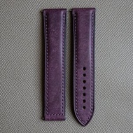 梅花普韋布洛皮革訂製錶帶，適用於歐米茄部署錶扣