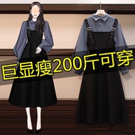 大碼女裝上衣新款韩版 大碼 套裝 女 2024 新款 Stylish 2025 Women's Dress Shirt Set - Large Size Slim Fit