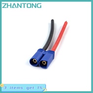 ZHANTONG EC2/EC3/EC5 MALE FEMALE CONNECTOR สาย pigtail silicone Wire RC LIPO BATTERY