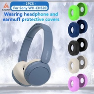 2PCS Protective Ear Pads Cover For Sony WH CH520 Headset, Accessories