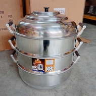 PERIUK KUKUS CAP KUCING 28CM - 40CM (STEAM POT)