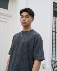 DP | Charcoal Black Oversized T-Shirt - 5850TRF