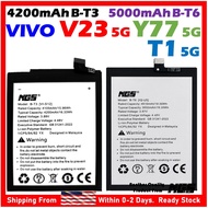 ORIGINAL NGS Brand 4200mAh Battey B-T3 For VIVO V23 5G / 5000mAh Battery B-T6 Compatible For VIVO Y7