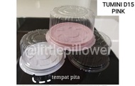(ISI 20PCS - CT15 PINK) Mika tumpeng mini pink D15 - MIKA TUMINI - TRAY TUMINI - LUNCH BOX TUMPENG -