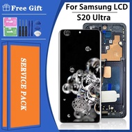6.9‘’Super OLED S20 Ultra G988  G988B G988U Lcd Display Touch Screen Digitizer