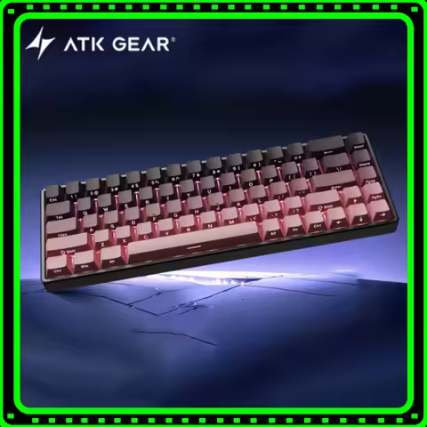 Atk Atk68 V3 Magnetic Switch Keyboard Wired 8k Return Rt0.05 Esports Gaming Customized Mechanical Ke