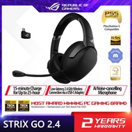 Asus ROG Strix Go 2.4 USB-C® 2.4GHz Wireless Gaming Headset | 3.5 mm cable | AI Noise-Canceling |  V