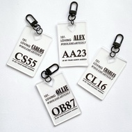 [READY] F1 Driver Transparent Keychain