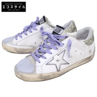 Golden Goose [近全新] GWF00102.F001620.10636 SUPERSTAR CLASSIC WITH LIST Superstar 二手外觀運動鞋 35碼 [二手]