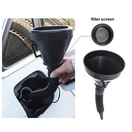 SWL Car Refueling Funnel Gasoline Foldable Engine Oil Funnel Tool Plastic Funnel Car Motorcycle Refueling Tool Auto Accessories 汽车加油漏斗