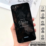 HP Xiaomi Redmi 6A Phone Case - Xiaomi Redmi 6A Softcase QUOTES Motif - Xiaomi Redmi 6A Phone Case -