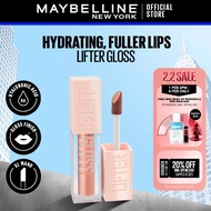 Maybelline Lifter Gloss - With Hyaluronic Acid, Hydrating Lip Gloss, Plumping Lip Balm, Glossy & Smo