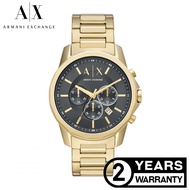 [Official Warranty] Armani Exchange AX1721 Men's Chronograph Gold-Tone Stainless Steel Watch