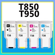 HP 738 738B 300ml Ink Cartridge  For HP T850 T950 HP 738 738XL Pigment ink