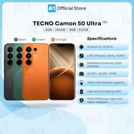 Tecno Camon 50 Ultra 5G/CN7c (8GB+256GB/512GB) Tecno Malaysia Set
