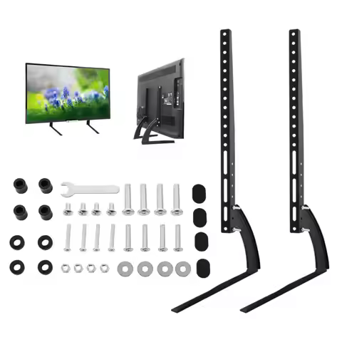 Tabletop TV Mount VESA Mount Bracket TV Stand Bracket Table Pedestal Monitor Bracket LCD LED Flat Sc
