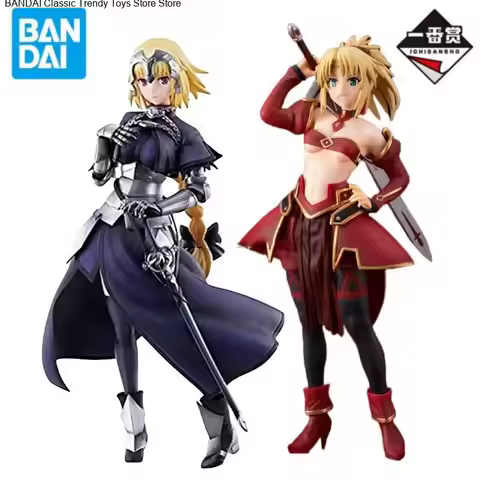 Original Bandai Anime Fate/Apocrypha Ichiban Kuji Jeanne D'Arc Mordred Saber of Red Anime Figures De