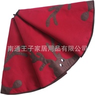 Tree Skirt Tree Skirt Base Christmas Tree Christmas Tree Skirt High-end Decoration Embroidery 4FT0