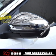 Peugeot 3008 5008 Decorative Side Mirror Cover Side Mirror Garnish Carbon Fiber Protection Car Acces