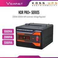 KOSS AVR HDR PRO 1000+ 1000VA / HDR PRO 2000+ 2000VA / HDR PRO 3000+ 3000VA / HDR PRO 1000 AUTOMATIC