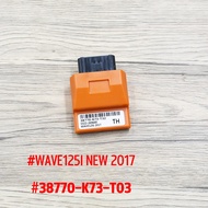 กล่องไฟ ECU กล่องไฟเเต่ง wave125i กล่องปาดรอบ สีส้มเเฟชั่น กล่องไฟเวฟ125 มี 3 เเบบให้เลือก w125i 2008/2012/2017  รอบขึ้นไว วิ่งดีขึ้น