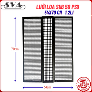 TẤM LƯỚI THÙNG LOA SUB 50 PSD - 54X70CM