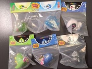 全新未開 DGSQUARED 泡泡龍 限量版 6個膠玩具不是樂高 LEGO MARVEL 閃卡 閃咭貼紙 神勇飛鷹俠 switch 紅白機 龍珠 星矢 高達 美少女戰士 魔動王 魔神英雄傳 鐵甲三一萬