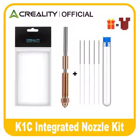 Creality Official K1C Nozzle Unicorn Quick Replacement Nozzle Kit 0.2/0.4/0.6/0.8/1.0MM for K1C/K1 M