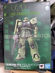 全新1020 Origin 超合金Bandai Gundam Fix Figuration MS-06C Zaku II Type C