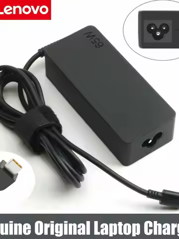 Charger Original 65W 20V 3.25A Type C AC Adapter Laptop for Lenovo ThinkPad T480 T480s T580 X280 X38