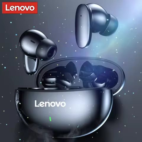 Original Lenovo Earphones TWS Bluetooth Headset HiFi Wireless Headphones Mic Noise Reduction Earbuds