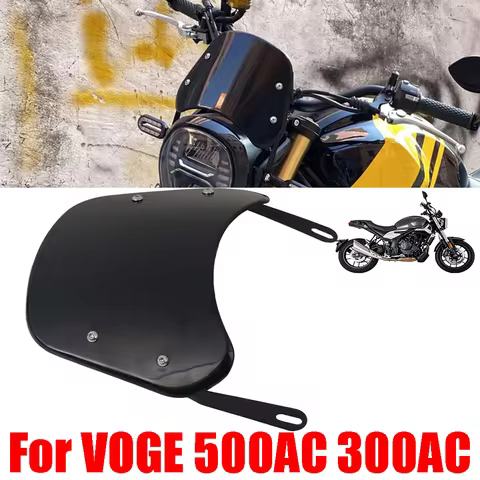 For LONCIN VOGE 500AC 300AC 300ACX 500 AC 300 AC ACX Accessories Retro Windscreen Windshield Wind Sc