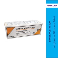 Sanbe Sanbeacetin Acetylcysteine Effervescent Tablet, 600mg, 10s - For Phelgm / kahak