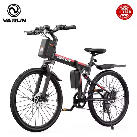 Varun M26-3 Pro Adult Electric Bike, 750W Peak Power, 48V 7.8Ah Battery, 26" Tire, 20MPH, E-bike UL 