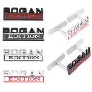 Car Sticker Bogan Edition Badge Metal Emblem Front Hood Grille for Jeep Patriot Freelance Ford Tundr