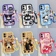 Casing VIVO Y15S Y15A Y01 Y01A patung pelekat comel phone casing