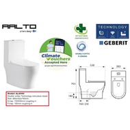 [CLIMATE VOUCHER] Aalto AL8090 Toilet Closet $488 with Installation