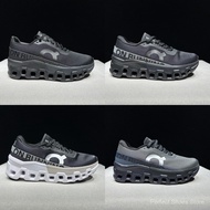 On On Running On Cloud Monster 2.0  Black Running Shoes for men and women Sneakers  3647 KS6N