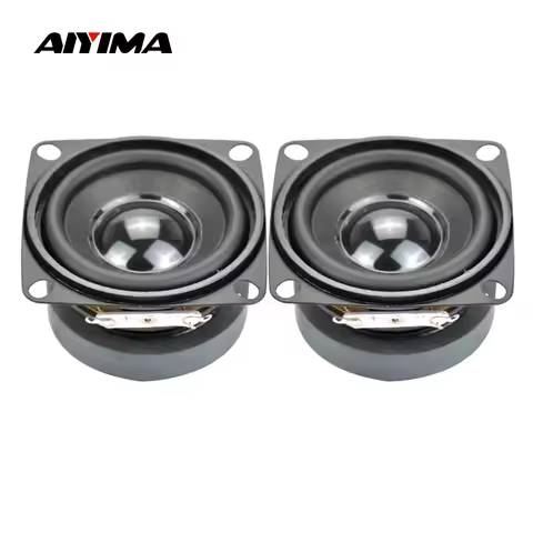 AIYIMA 2Pcs HIFI 2 Inch 4 Ohm 5W Full Range Speaker Mini Speakers DIY Audio Loudspeaker