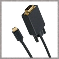 [M G L O] USB-C to VGA Adapter Type-C to D-Sub 15Pin VGA Converter Cable for USB 3.1 Mobile Phone La