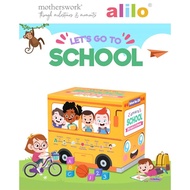 Alilo Let’s Go To School | 220-Card English Expansion Pack • 13 Themes (Talking Pen Compatible)