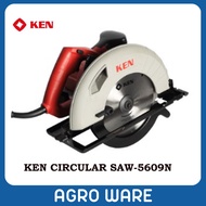KEN 9 Inch / 235mm 2100W Handheld Circular Saw With 1 x 60T Saw Blade - 5609N