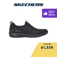 Skechers สเก็ตเชอร์ส รองเท้าผู้หญิง Women Arch Fit Flex Active Shoes - 100340-BBK Air-Cooled Arch Fit Bio-Dri Machine Washable Stretch Fit Vegan