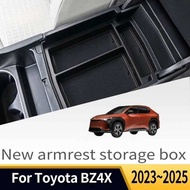 Suitable For Toyota BZ4X Subaru Solterra EA10 2023~2025 Car Central Control Armrest Storage Box Mult