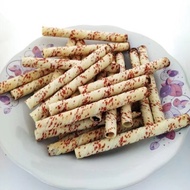 【Biskut timbang】Rolled wafer stick Choco/latte/vo/strawberry/zebra/premium choco/Fancy choco/strawbe