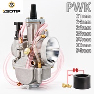 ZSDTRP Moto Universal For PWK 21 24 26 28 30 32 34 2T 4T For Keihin Koso PWK Carburetor With Power J