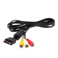 CEKOUT KABEL PS2 KE TV / AV / RCA / RGB ORIGINAL 2.5METER