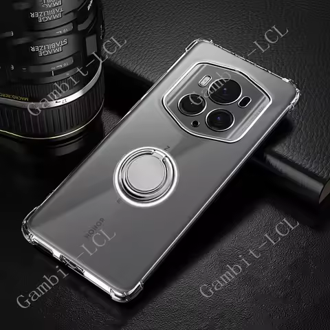 For Honor Magic6 RSR Porsche Design Magic 6 Lite Ultimate Pro Back Ring Holder Bracket Phone Case Sm