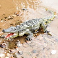 Simulasi Kognitif Kanak-kanak Model Reptilia Liar Buaya Besar Maharaja Buaya Hadiah Perhiasan Mainan